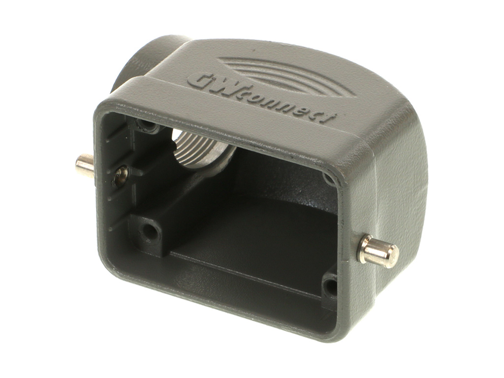 Molex 93601 Heavy Duty Power Connector Hood, M25 Thread, Side Entry