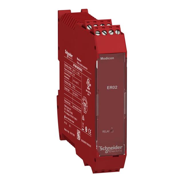 xpsmcmer0002 Preventa XPSMCM Output Module, 1 Inputs, 2 Outputs, 24 V dc