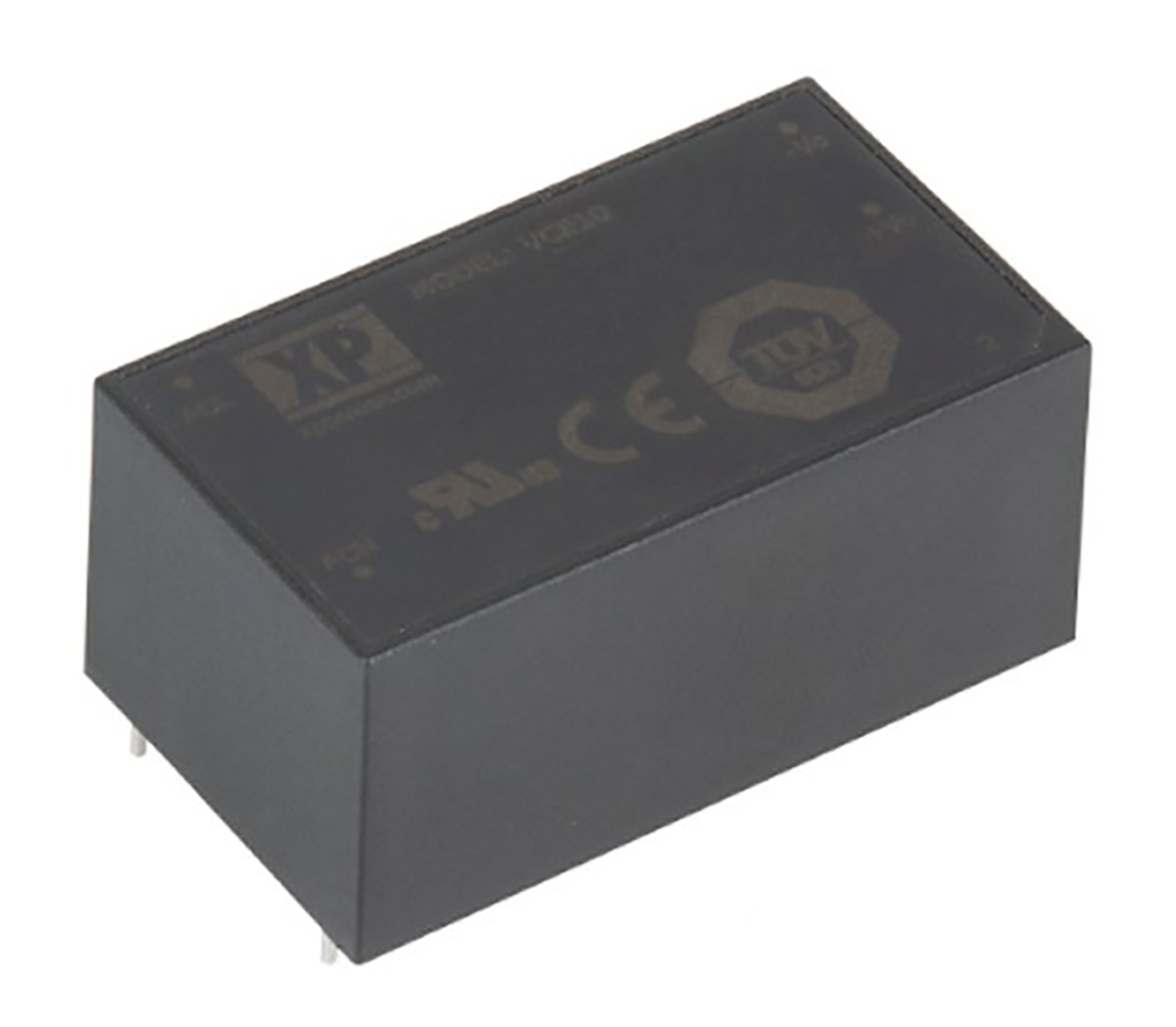 XP Power Switching Power Supply, VCE10US48, 48V dc, 210mA, 10W, 1 Output, 85 → 305V ac Input Voltage