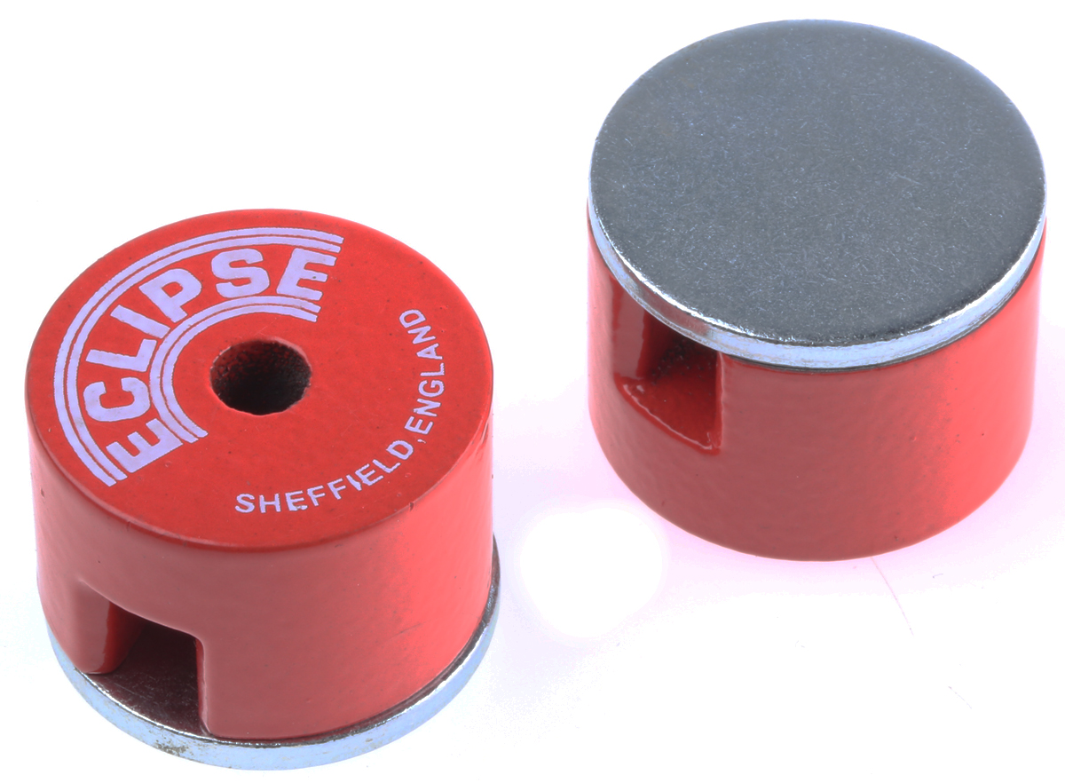 Eclipse Magnet Button 25.4 mm, 3.4 kg Pull