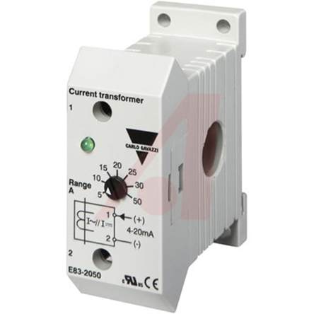 Carlo Gavazzi E83 Series Current Transformer 50 A 12 mm Bore