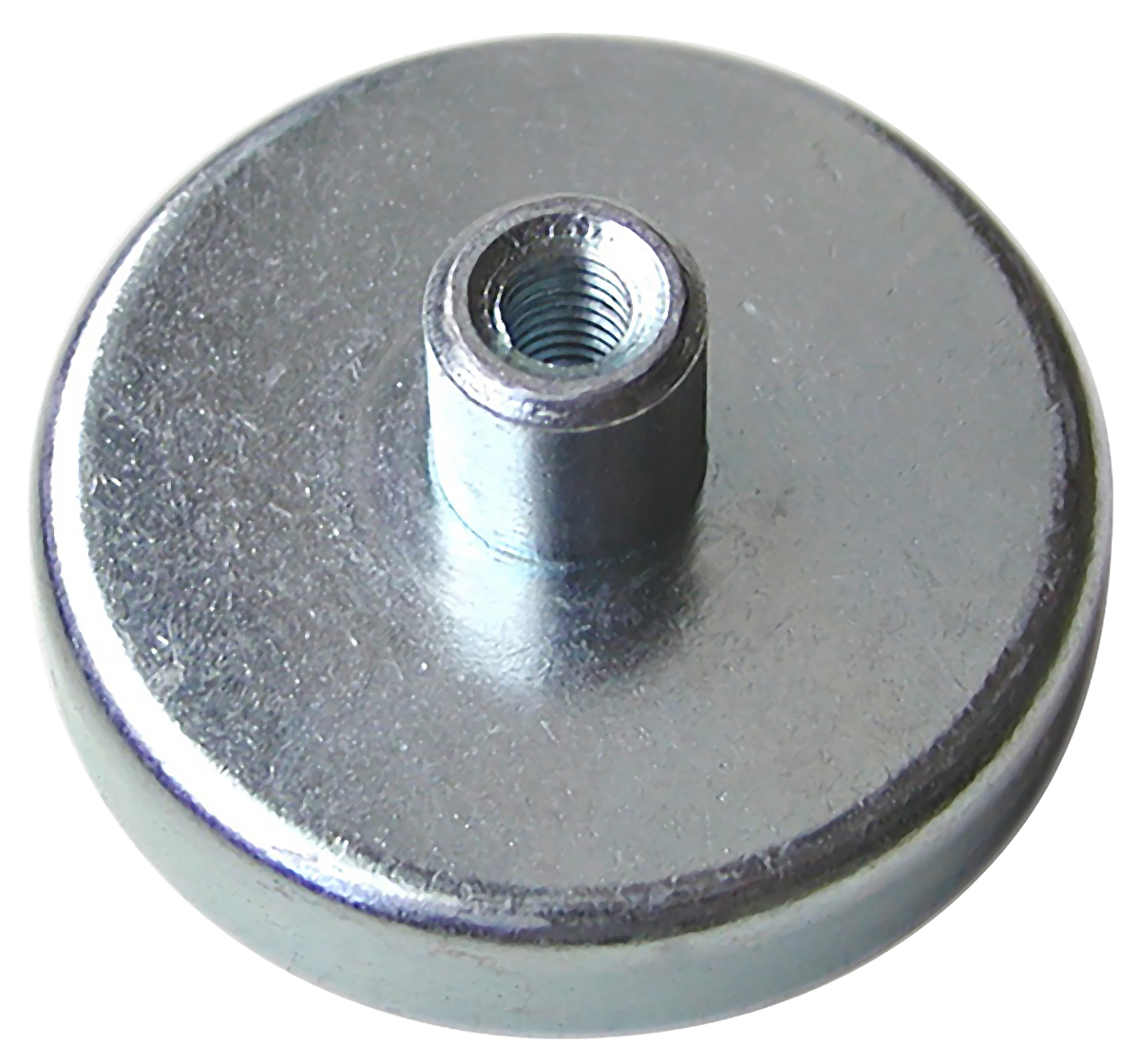Eclipse Pot Magnet 125 mm Threaded Hole, 130 kg Pull 26 mm