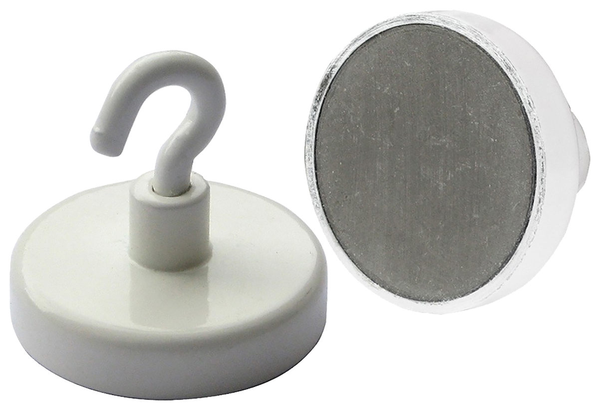 Eclipse Pot Magnet 32 mm Hook, 8 kg Pull 8 mm