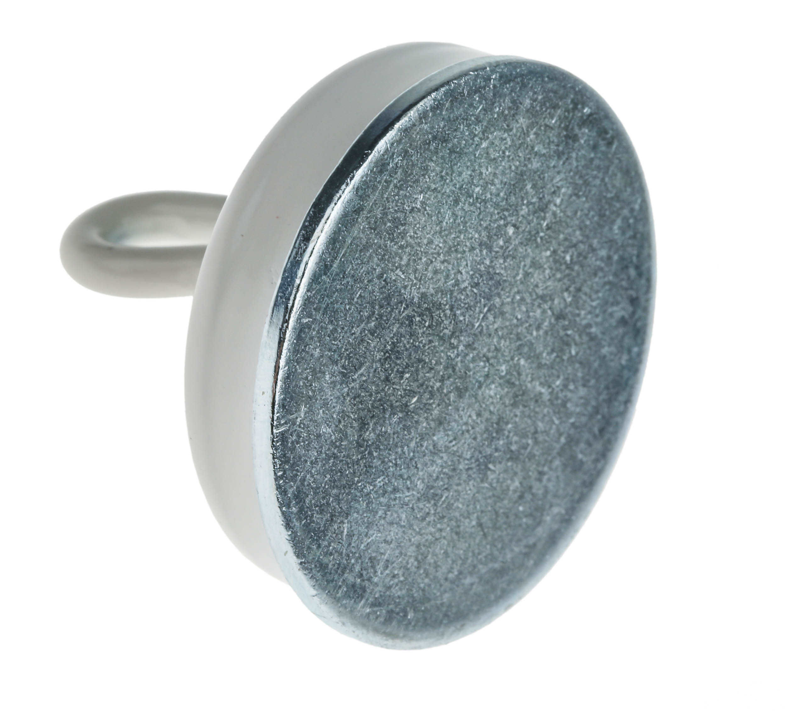 e881 Eclipse Pot Magnet 36 mm Hook, 10 kg Pull 8 mm