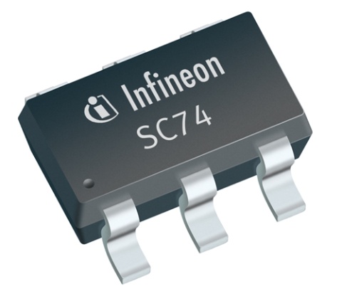 Infineon BCR420UE6433HTMA1 LED Driver IC, 1.4/40 V 150 mA 6-Pin SC-74