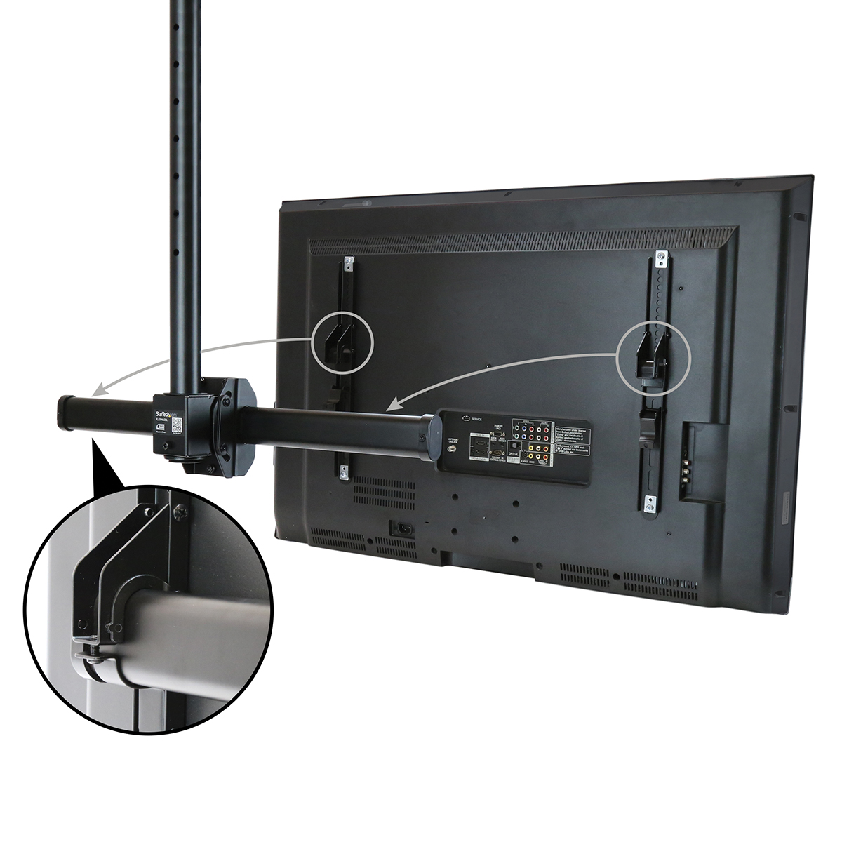 fpceilptbsp StarTech.com Ceiling Mounting Monitor Arm for 1 x Screen, 75in Screen Size