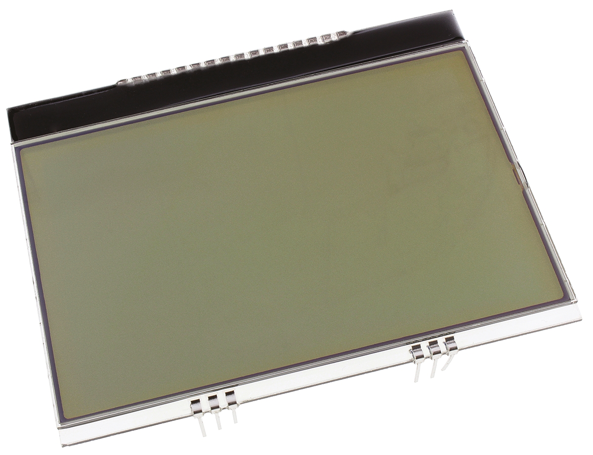 Display Visions EA DOG Graphic LED LCD Monochrome Display, White on Black