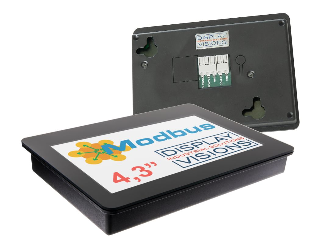 Display Visions HMI Series Touch Screen HMI - 4.3 in, TFT Display, 480 x 272 pixel