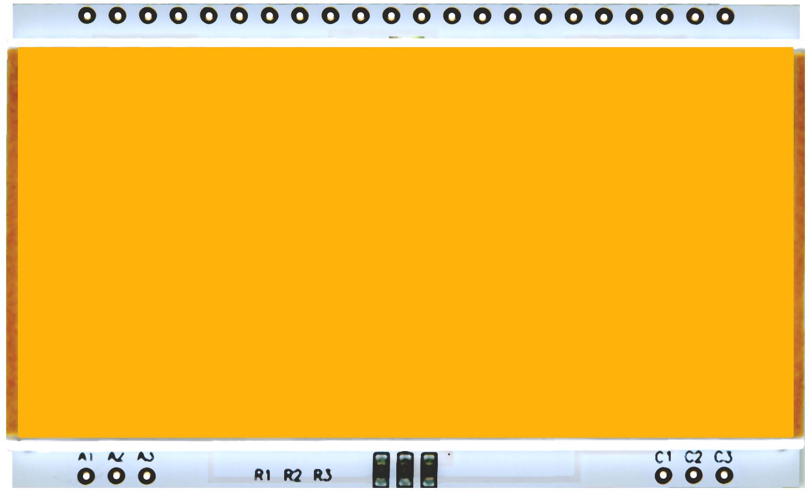 Display Visions Amber Display Backlight, LED 22