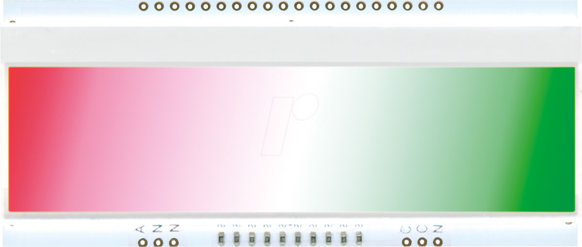 Display Visions White, Red, Green Display Backlight, LED 40
