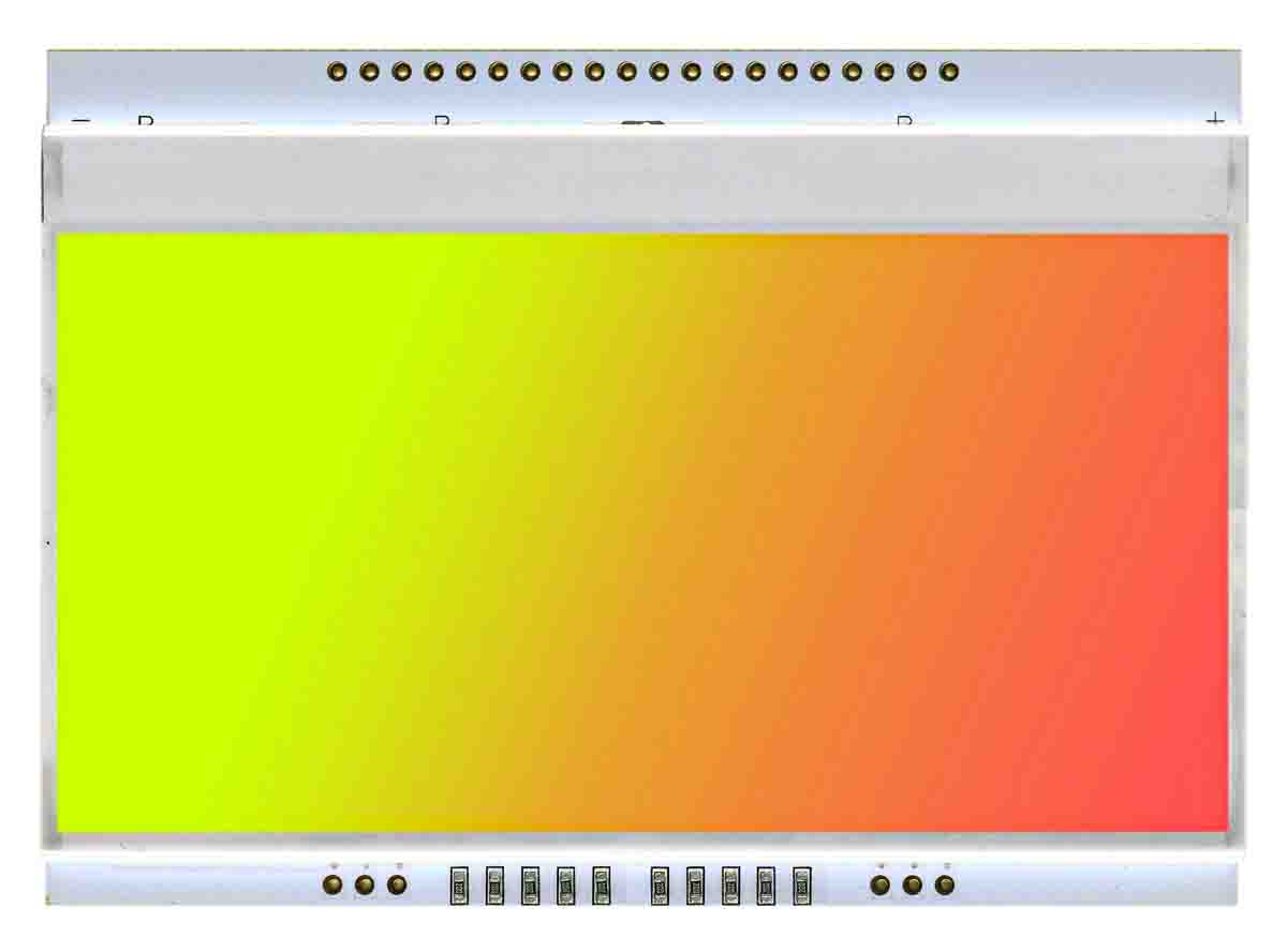 Display Visions Green, Red Display Backlight, LED 40