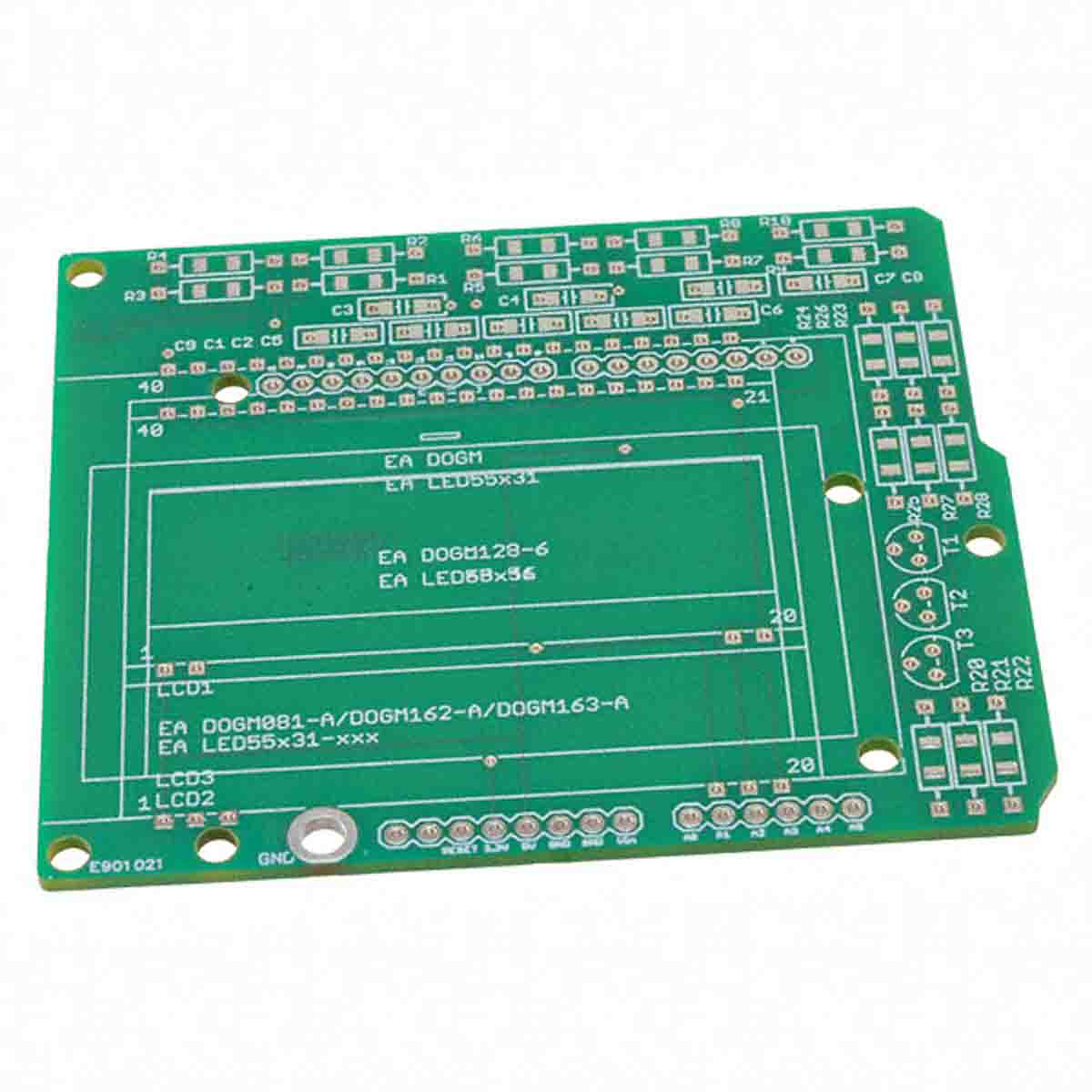 Display Visions for use with DOG Display, Arduino-Board
