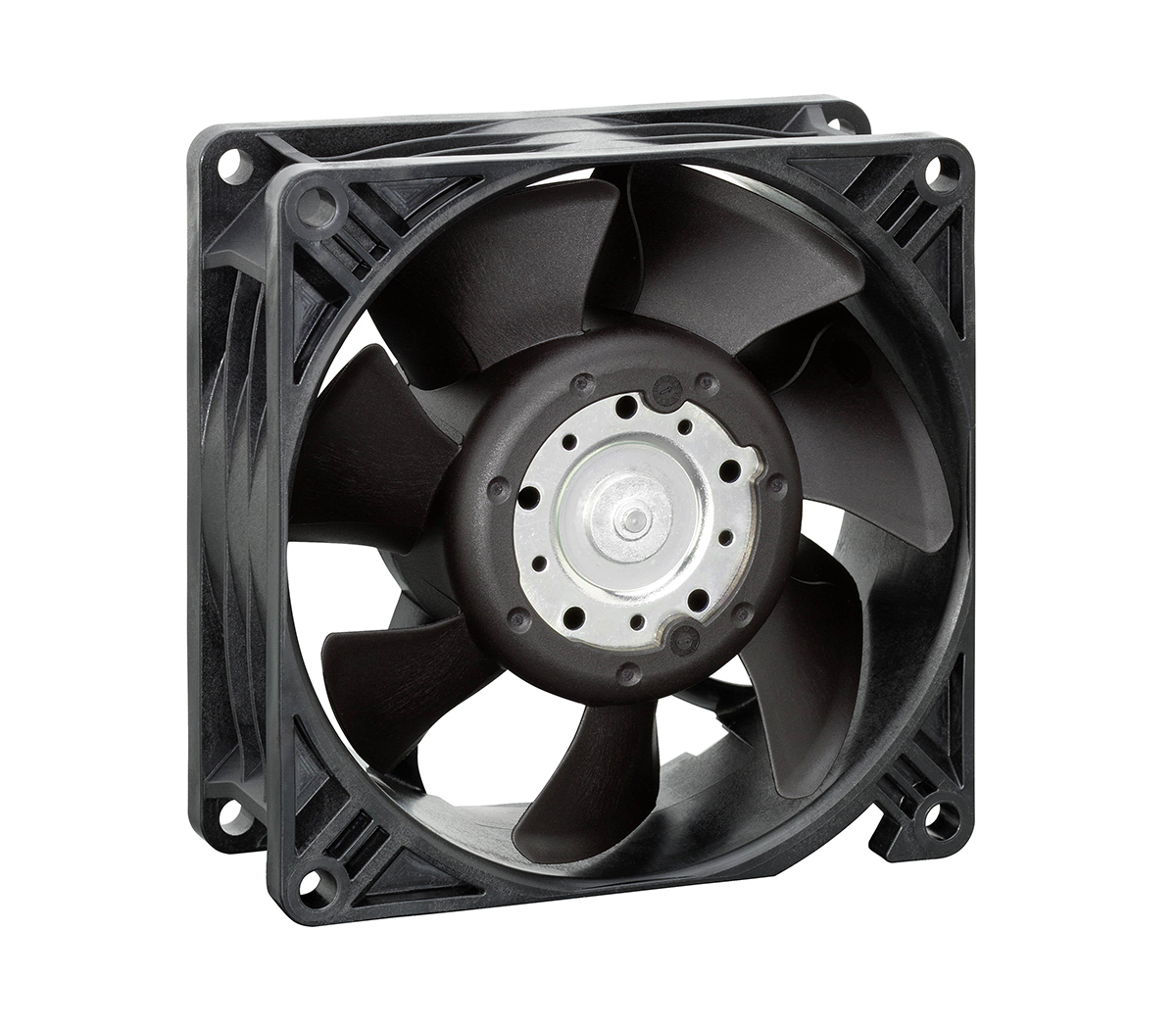 ebm-papst 3250 J - S-Panther Series Axial Fan, 48 V dc, DC Operation, 270m³/h, 33.6W, IP68, 92 x 92 x 38mm