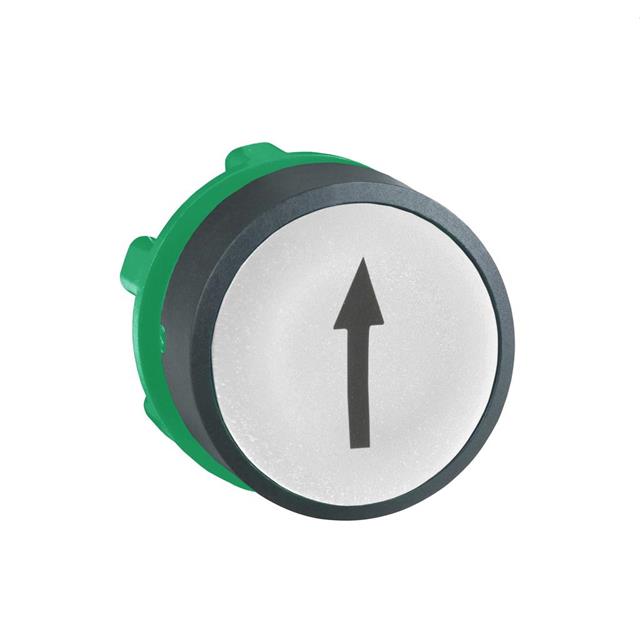 zb5aa334 Schneider Electric XB5 Series, White Push Button Head, Spring Return, 22mm Cutout