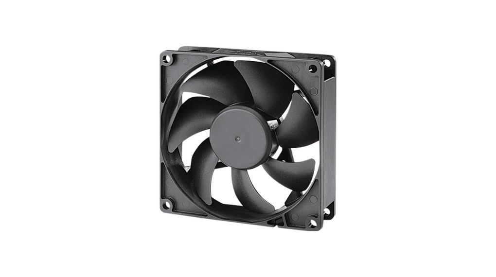 Sunon Axial Fan, 12 V dc, dc Operation, 65cfm, 2.76W, 230mA Max, IP68, 92 x 92 x 25mm