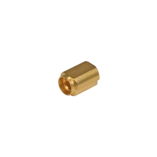 Huber+Suhner, Jack Edge Mount Micro Miniature Coaxial Connector, Coaxial Cable Termination, Straight Body
