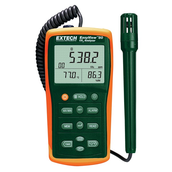 Extech EA80 Air Quality Data Logger, RS232