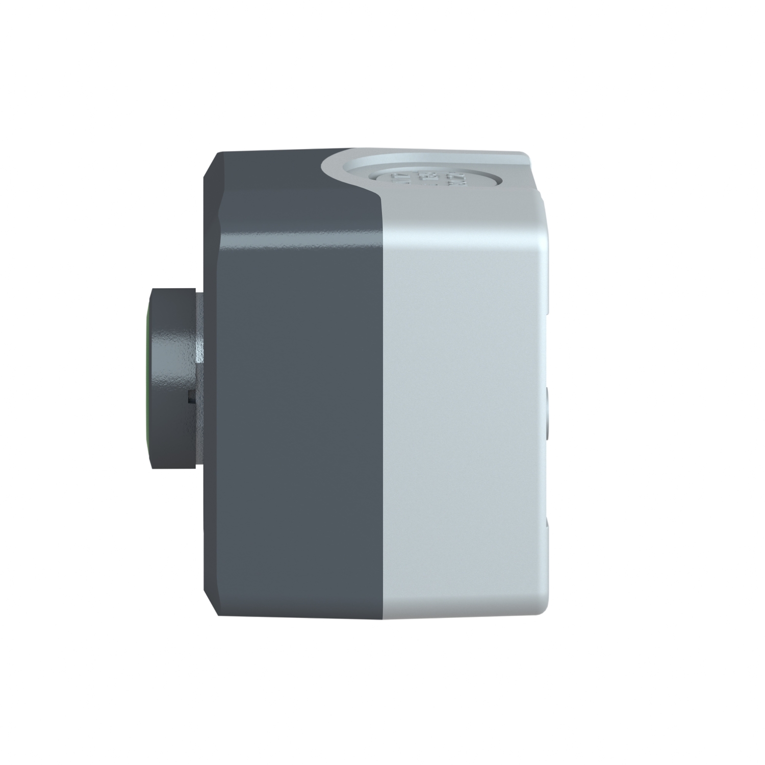 xald102 Schneider Electric Spring Return Enclosed Push Button - SPST, Polycarbonate, 1 Cutouts, Green, I, IP69K, IP67, IP66