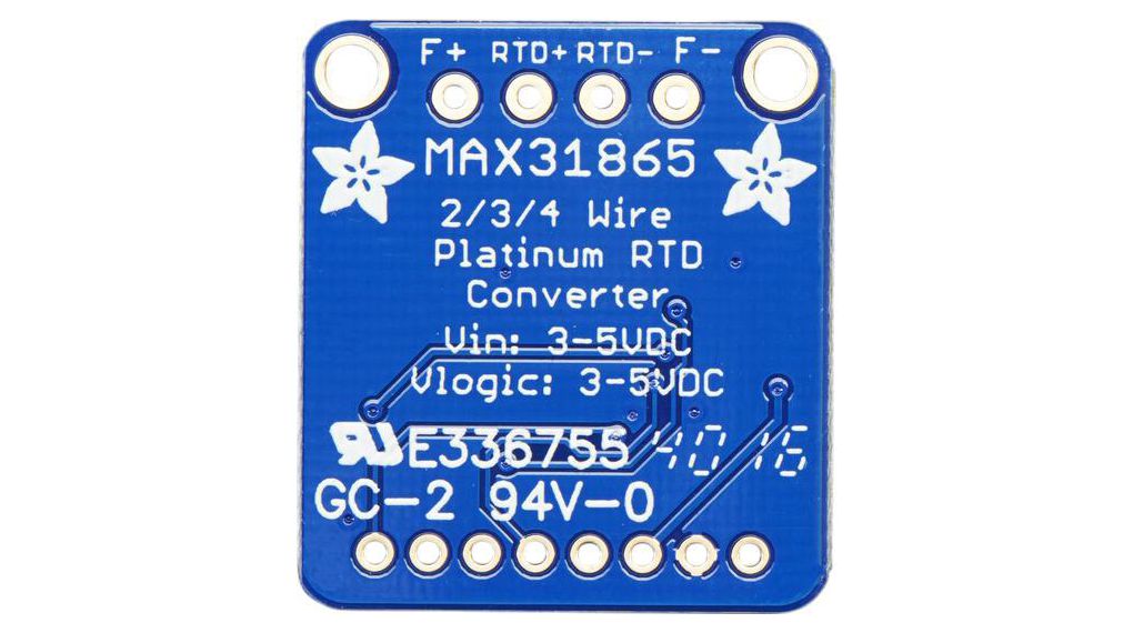3328 ADAFRUIT INDUSTRIES Sensor Amplifier for MAX31865 RTD Sensor Amplifier