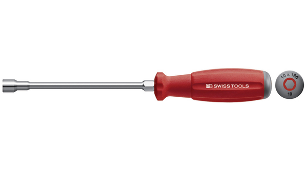 PB SWISS TOOLS Hex Nut Driver, H5 Tip, 120 mm Blade, 230 mm Overall