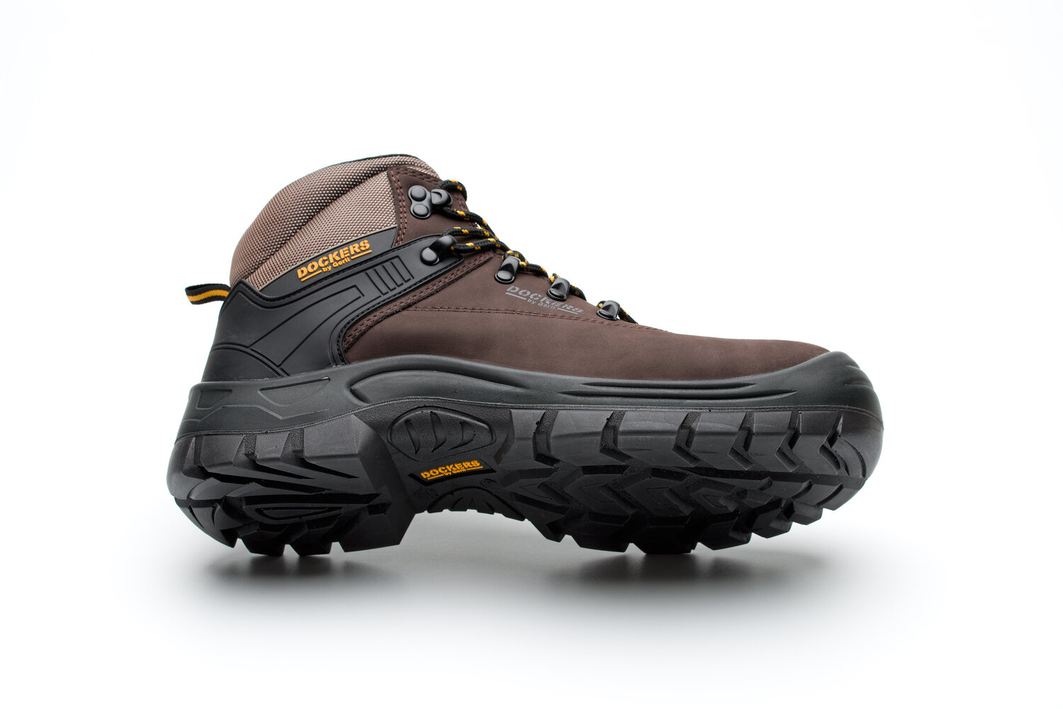 d0018-100-45 Dockers by Gerli MAGIC HIGH S3 Unisex Brown Composite Toe Capped Safety Shoes, UK 10.5, EU 45