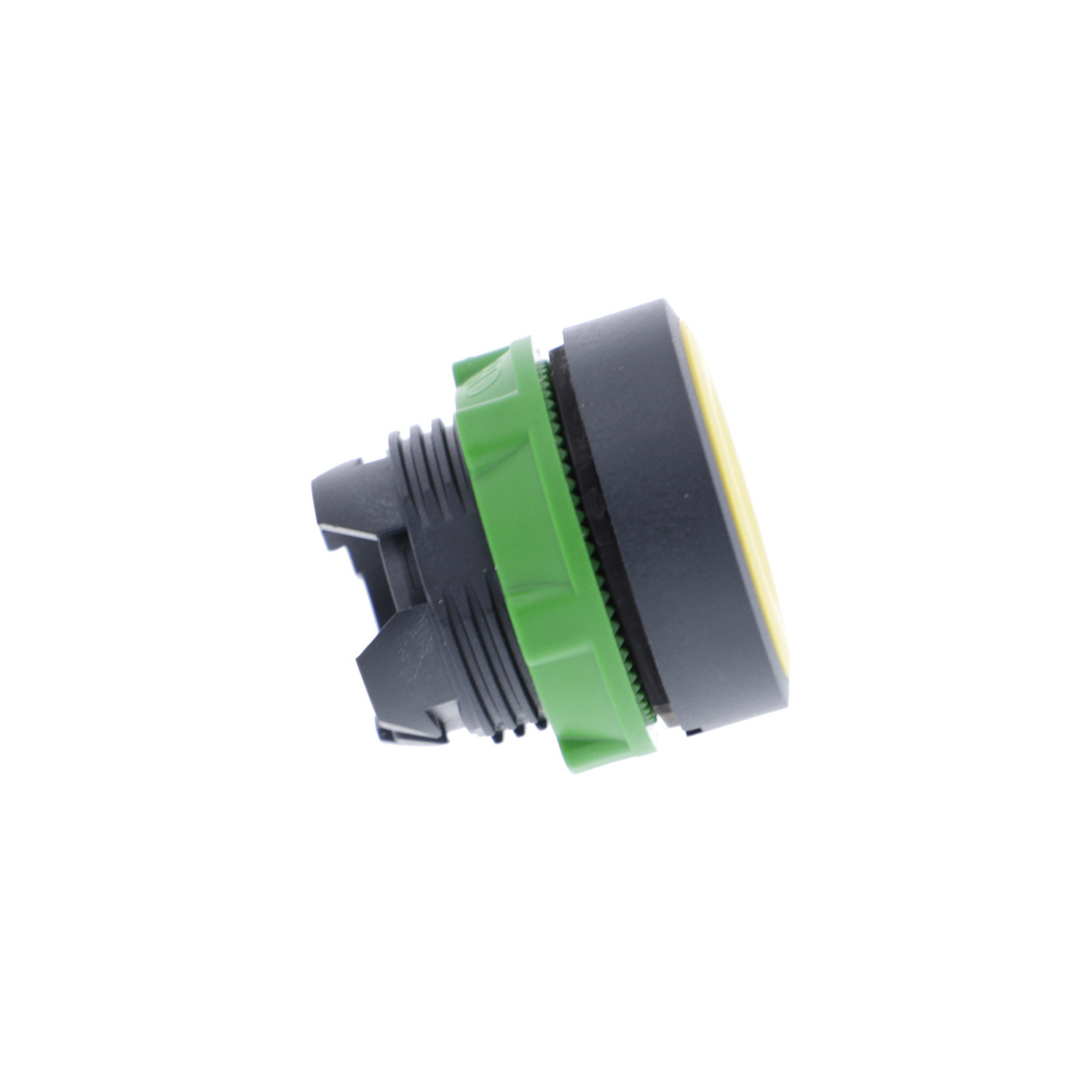 zb5aa5 Schneider Electric Harmony XB5 Series, Yellow Push Button Head, Spring Return, 22mm Cutout