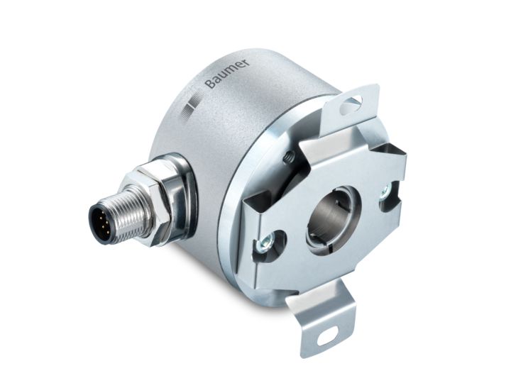 Baumer EAM580-BAC.5B4G.13120.A Series Magnetic Encoder, RS422 Signal, Blind Hollow Type, 15 mm Shaft