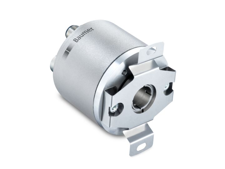 Baumer EAM580-BAC.7YPT.14160.A Series Magnetic Encoder, RS422 Signal, Blind Hollow Type, 15 mm Shaft