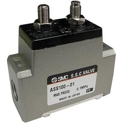 SMC Pneumatic Control Valve 1/8 in G Threaded 7 bar 1/8 in G