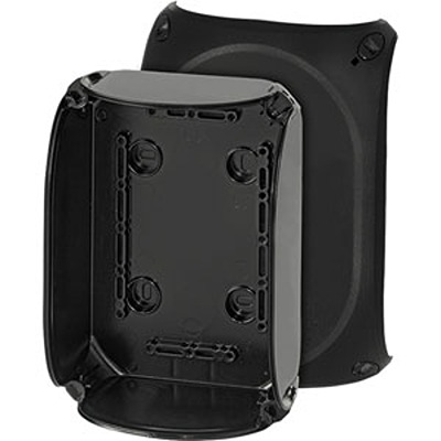 HENSEL EB Series Black Polycarbonate Junction Box, IP66, 77 mm, 180mm 130 mm