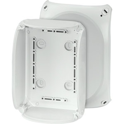 HENSEL EB Series Grey Polycarbonate Junction Box, IP66, 77 mm, 180mm 130 mm