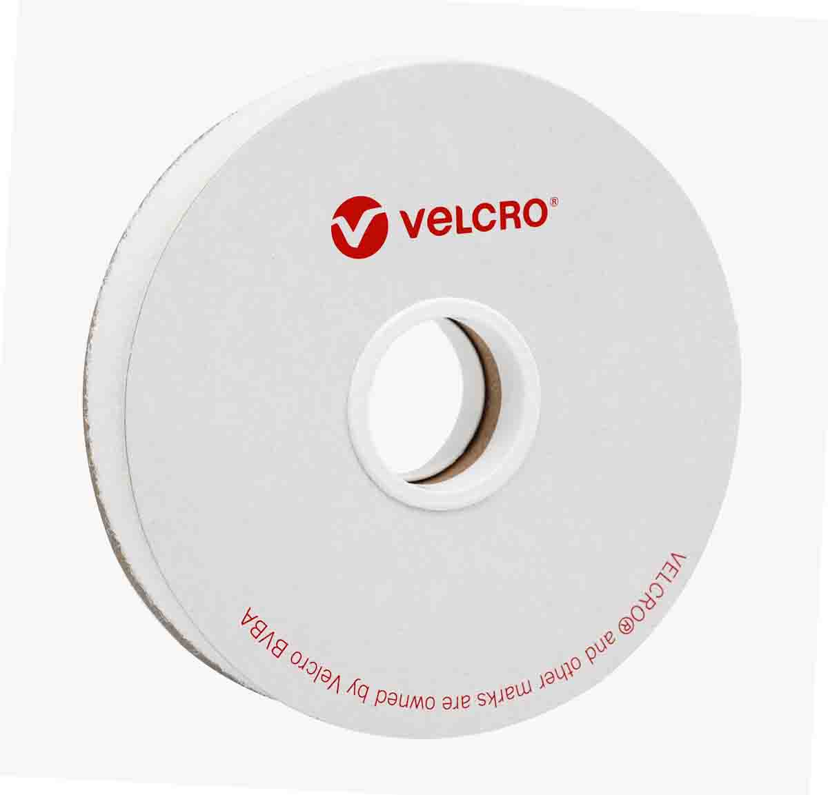 eb01020010114488 Velcro White Loop Tape, 20mm x 5 m