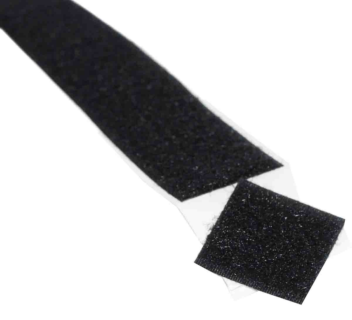 eb01025330118482 Velcro Black Loop Tape, 25mm x 5 m