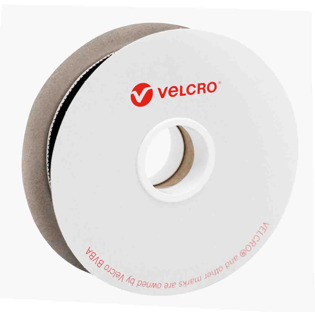 eb51025330118476 Velcro Black Hook Tape, 25mm x 5 m