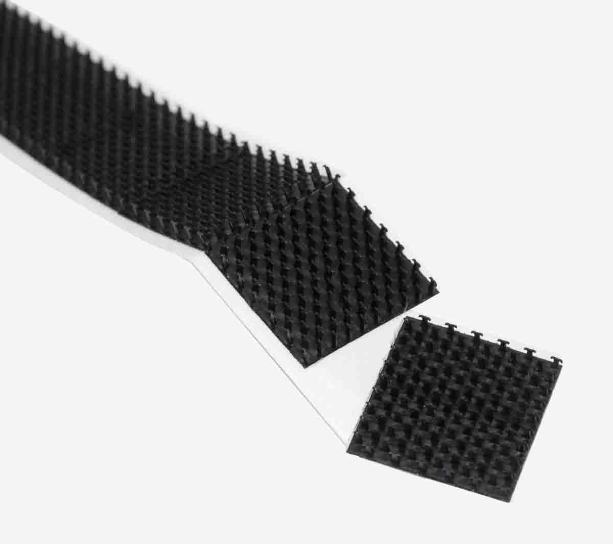 eb51025330118476 Velcro Black Hook Tape, 25mm x 5 m