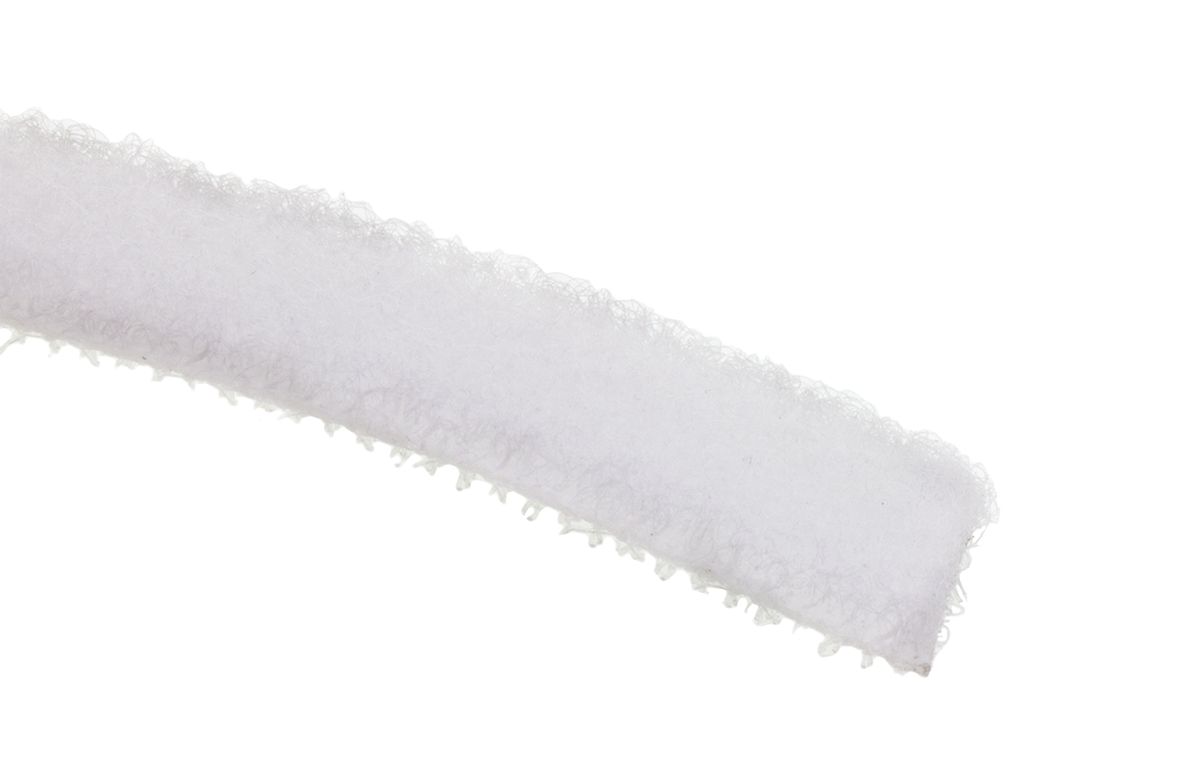 eb52020010130501 Velcro White Hook & Loop Tape, 20mm x 10 m