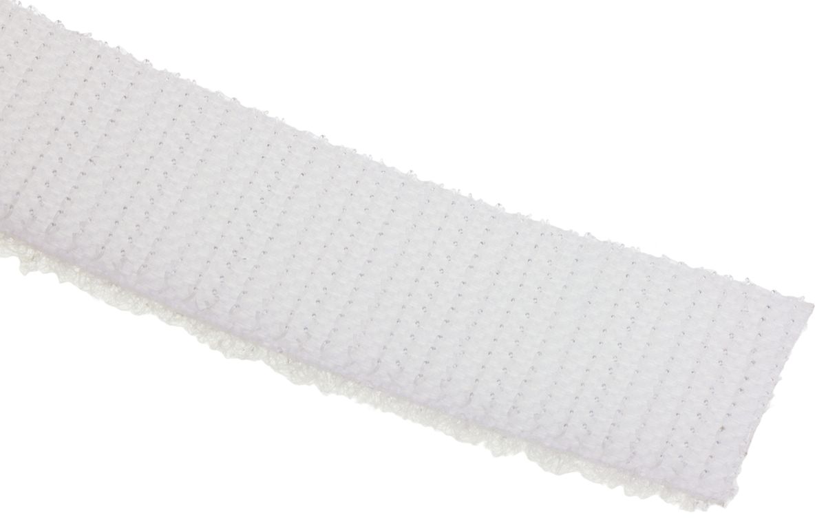 eb52020010130501 Velcro White Hook & Loop Tape, 20mm x 10 m