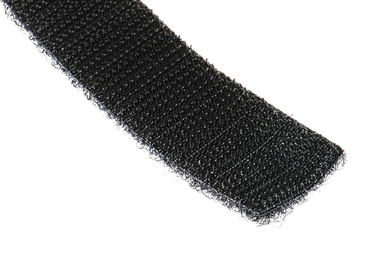 eb52020330130494 Velcro Black Hook & Loop Tape, 20mm x 10 m