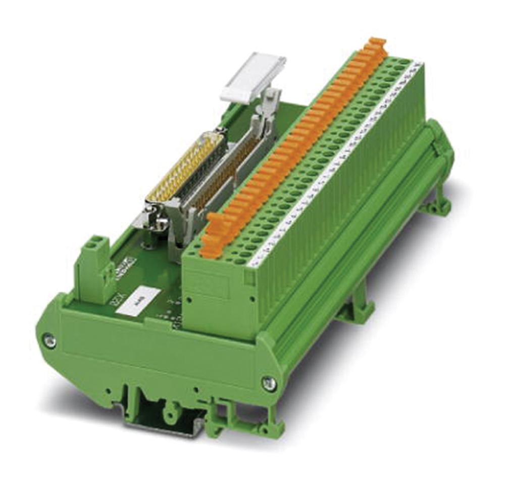 Phoenix Contact UM- D37SUB/M/HC3/AIO/FMT Series Interface Module, DIN Rail
