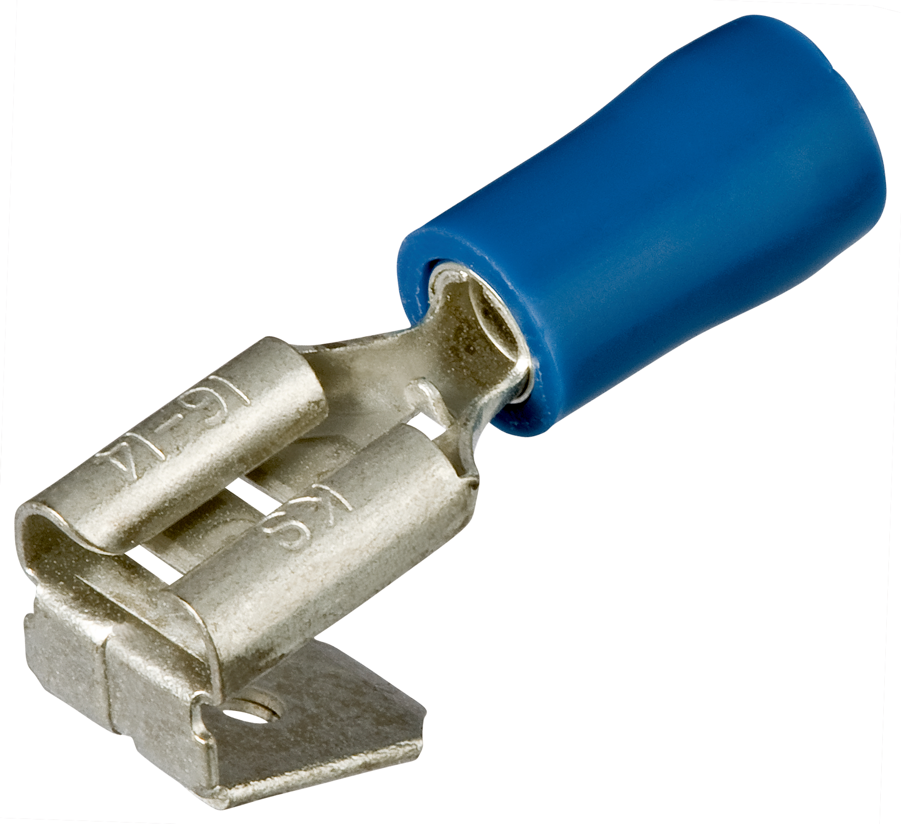 Knipex 97 99 0 Blue Insulated Socket Spade Connector, 1.5mm² to 2.5mm²