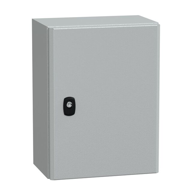 nsys3d4320p Spacial S3D IP66 Wall Box, Steel, Grey, 400 x 300 x 200mm