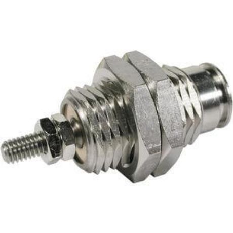 SMC 15 mm Pneumatic Piston Rod Cylinder - CJP Series, Double Acting Acting