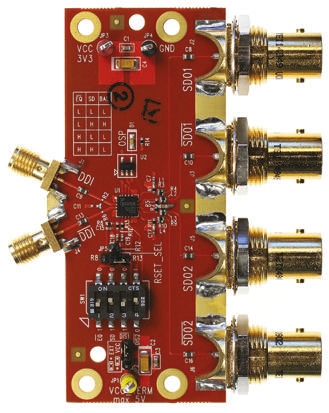 Gennum EBK-GS2985-QUAD00 Embedded Clock Recovery Evaluation Board for GS2985 for SMPTE 259M-C Compliant Digital Video