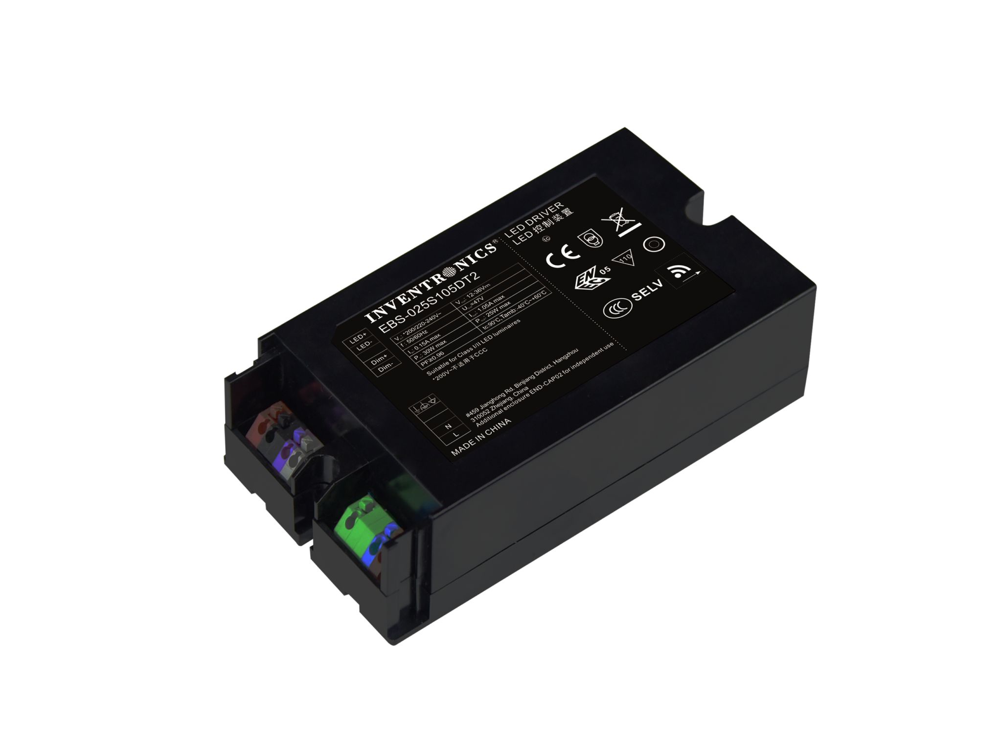 Inventronics, 36V Output, 25 W Output