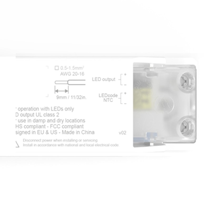 eldoLED LED Driver, 2V, 55 V Output, 30 W Output, 1400mA 1/10 V