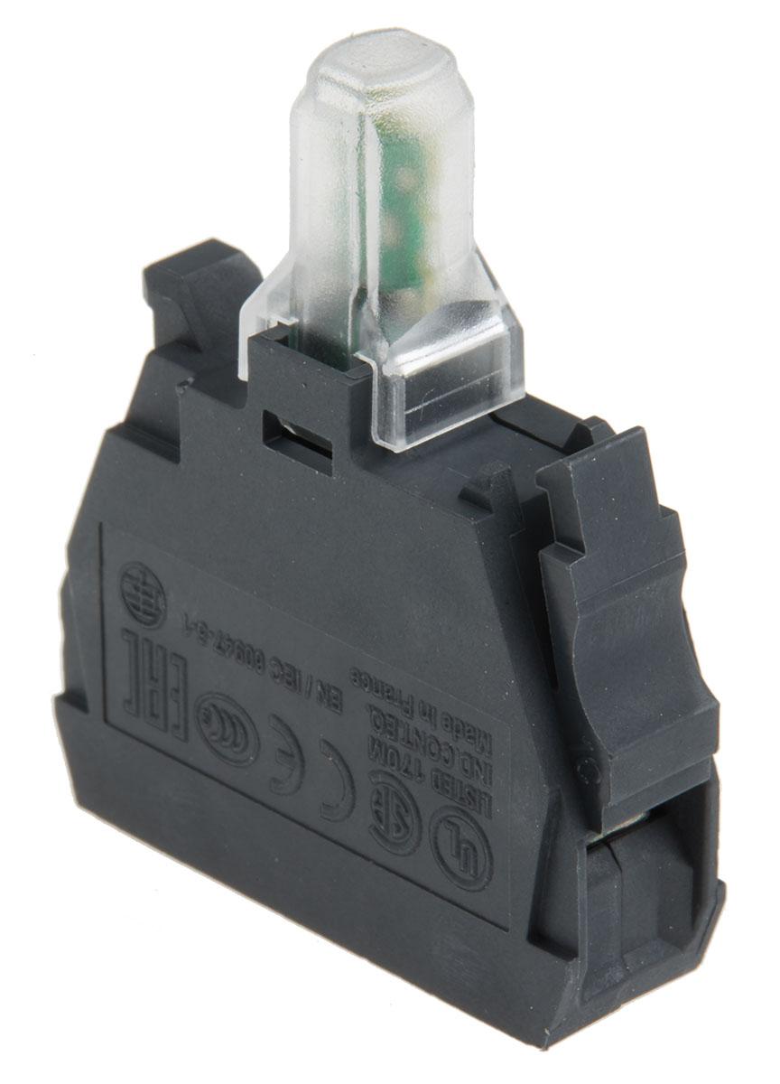 zbvg3 Schneider Electric Harmony XB Light Block LED Green 110 → 120 V Screw terminal