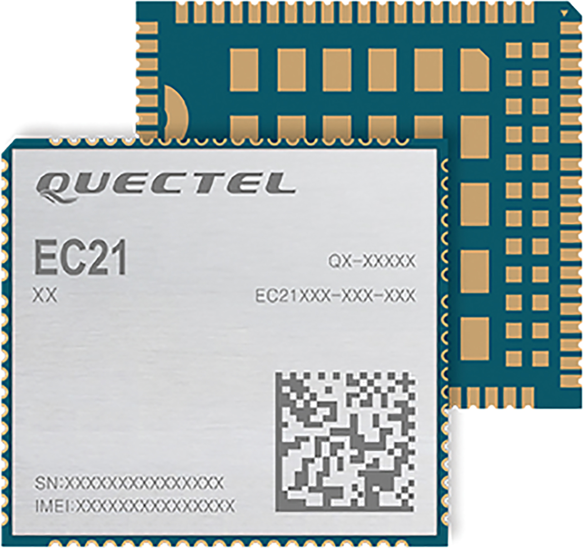 Quectel EC21EFA-512-STD RF Module 1800 MHz 4.3 V