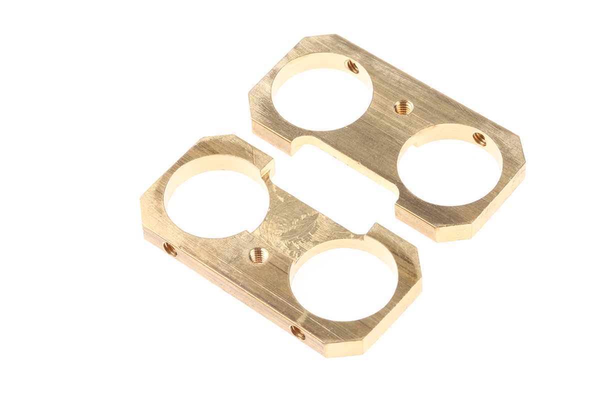 WISKA EC308 Series Brass Earthing Clamp for Use with Combi 308 Junction Box