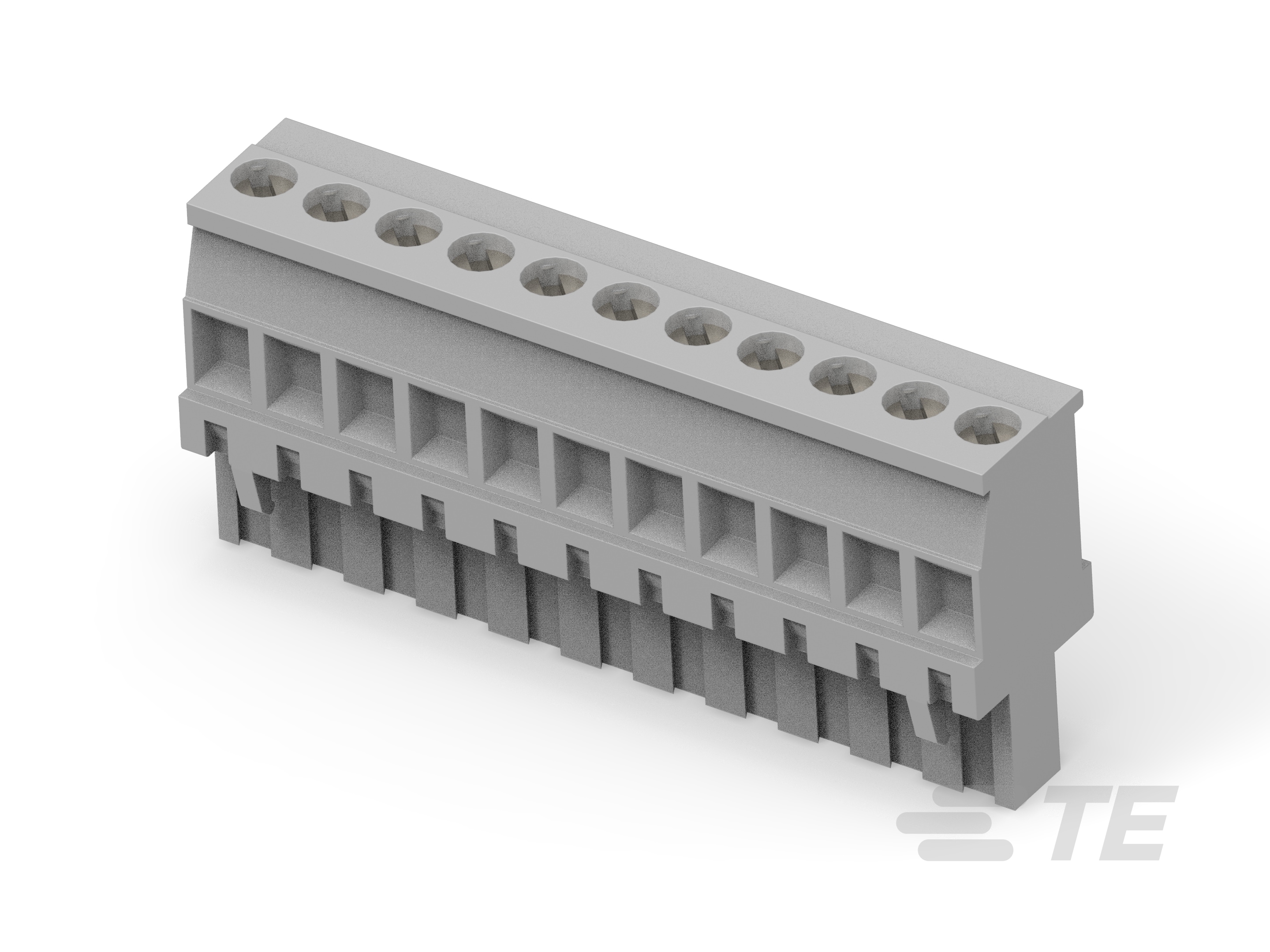 TE Connectivity, 5.08mm Pitch, Buchanan, 11 Way, Vertical, Pluggable Terminal Block, Plug, Wire, 1-1546122-1