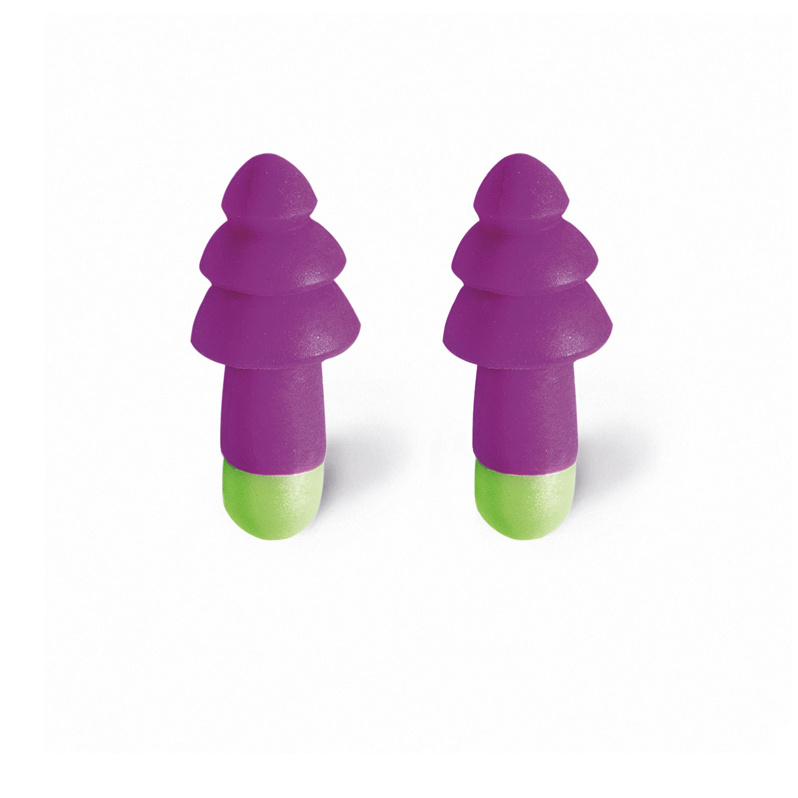 Moldex Rockets Cord Series Purple Reusable Corded Ear Plugs, 29dB Rated, 50 Pairs